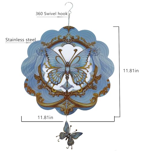 Butterfly Wind Spinners