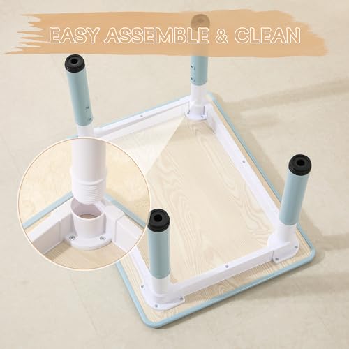 Height Adjustable Kids Table and Chairs