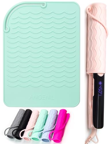 Heat Resistant Silicone Mat for Curling Iron Mat