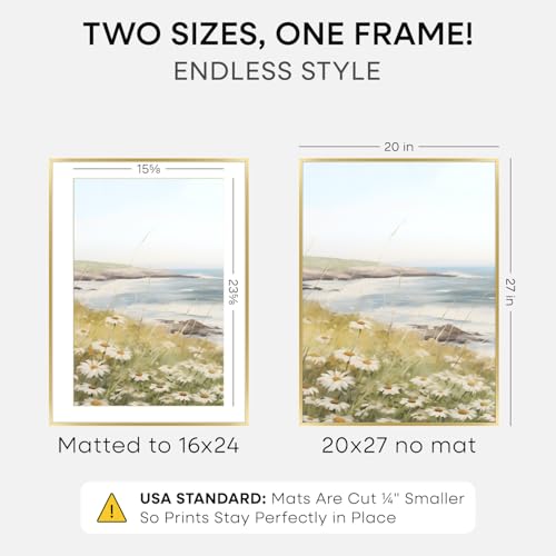 20x27 Gold Picture Frame