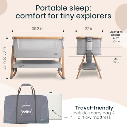 CoZee® Air Baby Bassinet & Bedside Sleeper