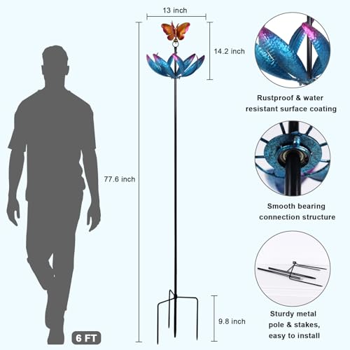Large Wind Spinners Outdoor