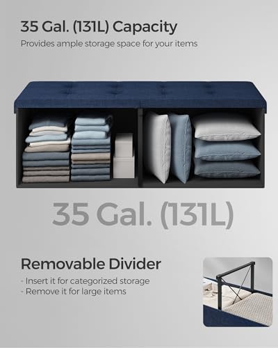 43.3 Inches Storage Ottoman
