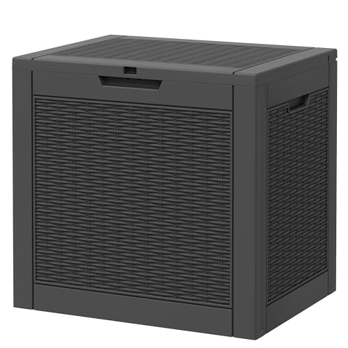 30 Gallon Outdoor Storage Box Waterproof Deck Box for Patio