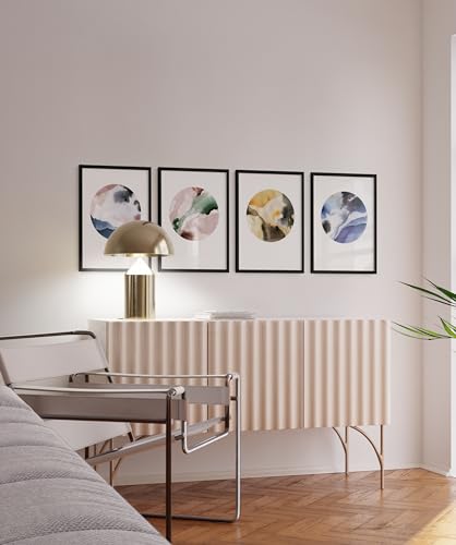 18x24 Black Oak Frame Set of 4 (4 Count)
