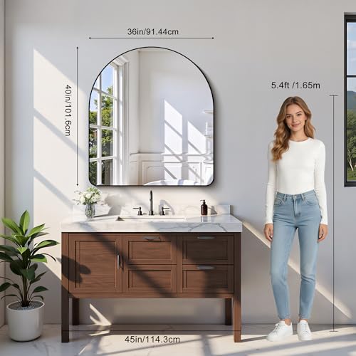 Arched Bathroom Mirror