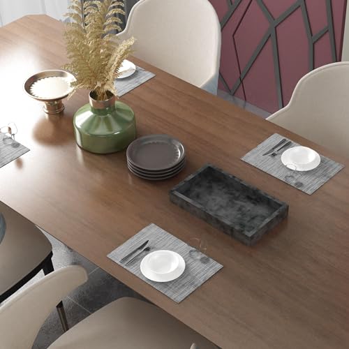 Placemats Set of 4 Washable Indoor (4 Count)