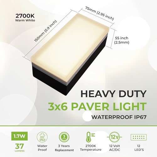 Paver Light 3×6 Inch