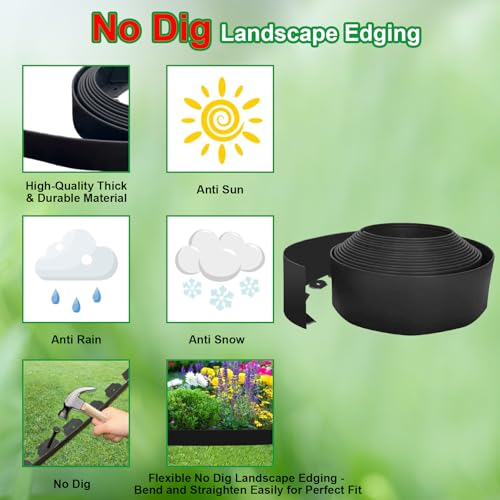 Landscape Edging 33FT (30 Spikes)