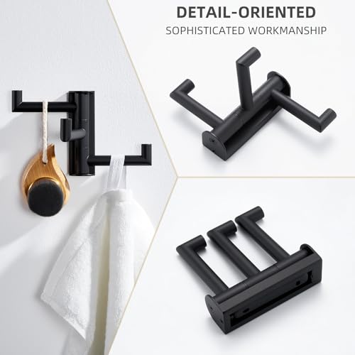 Swivel Towel Hook 3 Arms