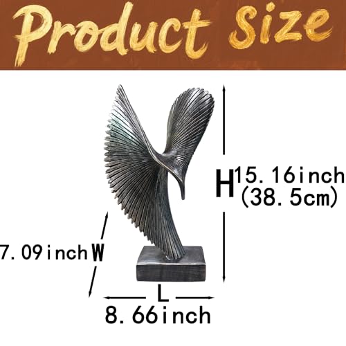 Modern Abstract Eagle Decorative Sculpture