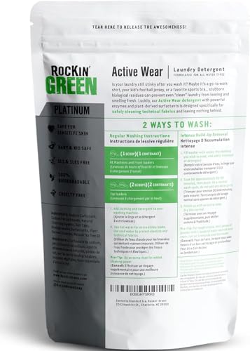 Active Wear Laundry Detergent Powder AC (45 Ounce)