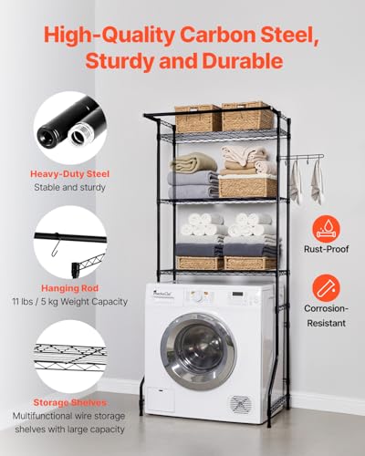 Over The Washer and Dryer Storage Shelf