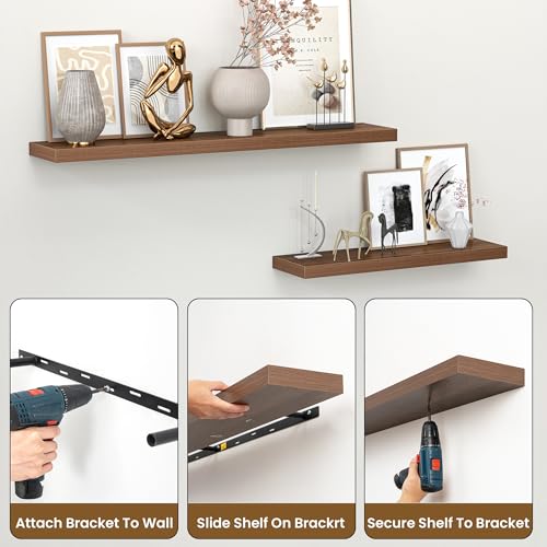 Floating Shelves for Wall 32 Inch (2 Count)