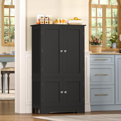 43”H Pantry Cabinet with 4 Doors