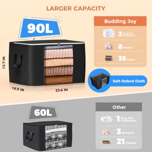 90L Large Storage Bags