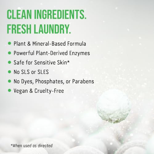 Baby Laundry Detergent Unscented Dirty Diaper 90 Loads (90 Ounce)