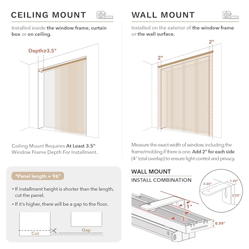 Panel Blinds Dual