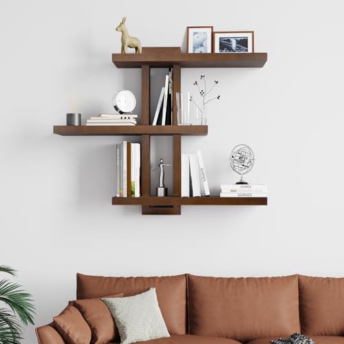 Variable Wood Floating Shelves Set of 3