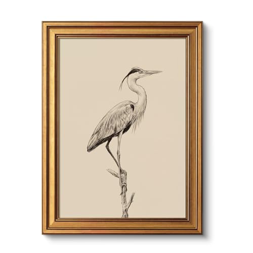 Vintage Gold Framed Wall Art