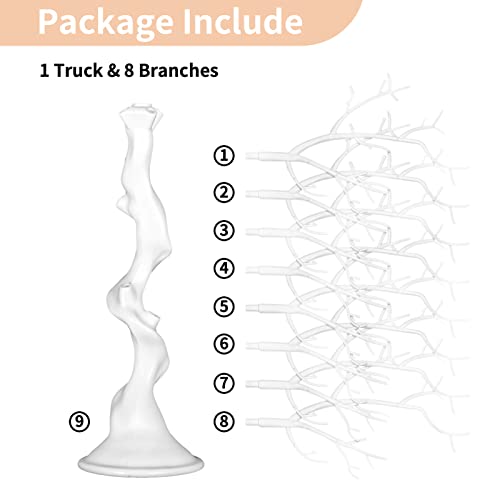 Artificial White Tree Branch for Christmas