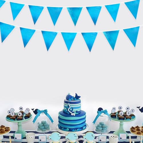 Sky Blue Party Decorations (32 Foot)