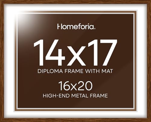 16x20 Brown Oak Diploma Frame (3 Count)