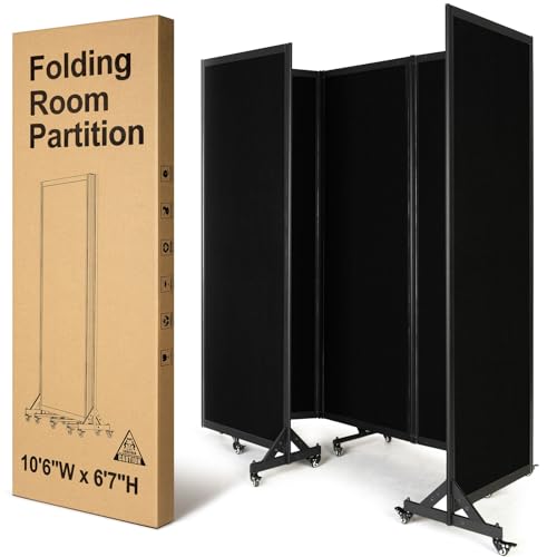 Folding Room Partition (5 Count)