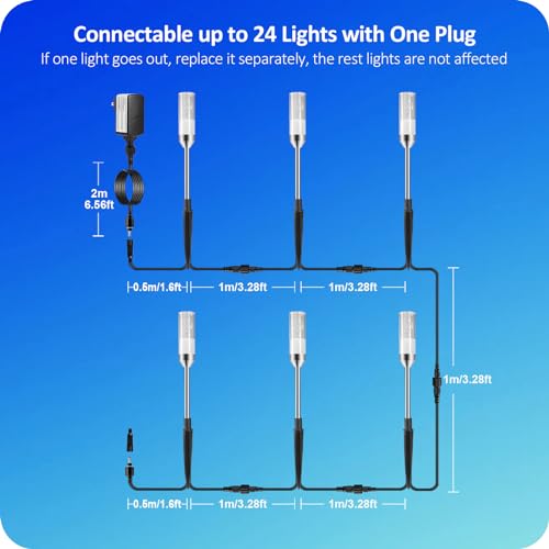 Pathway Lights Outdoor (6 Count)