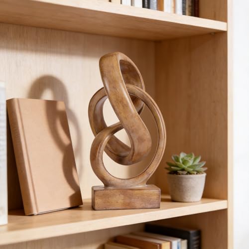 Modern Abstract Knot Sculpture