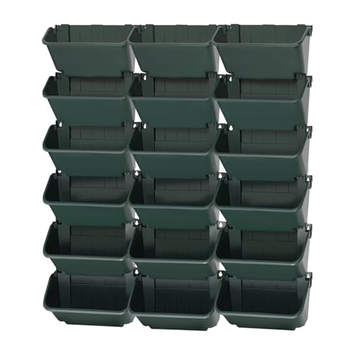 18Pcs Vertical Wall Planter
