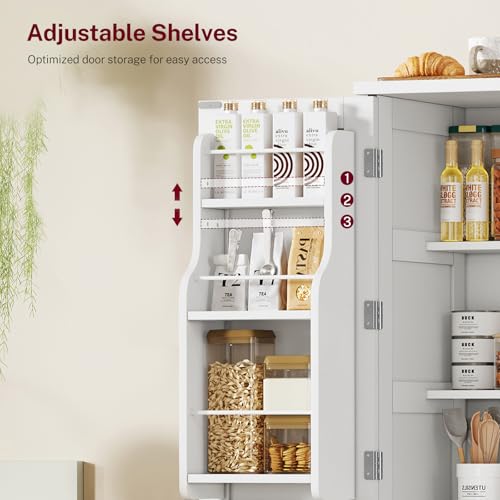 Pantry Cabinet with 4 Doors