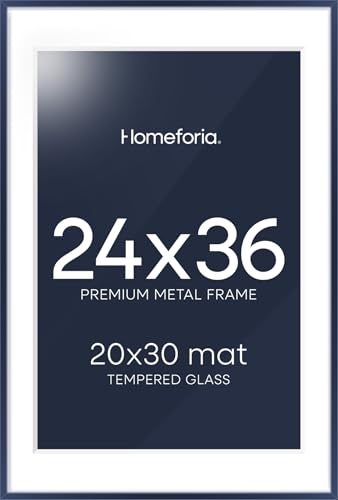 24x36 Blue Poster Frame