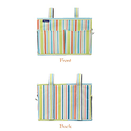 Bedside Caddy Hanging Bed Organizer Storage Bag Pocket for Bunk and Hospital Beds