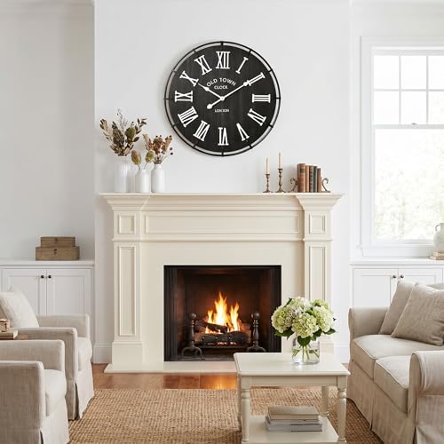 24 Inch Vintage London Style Wall Clock