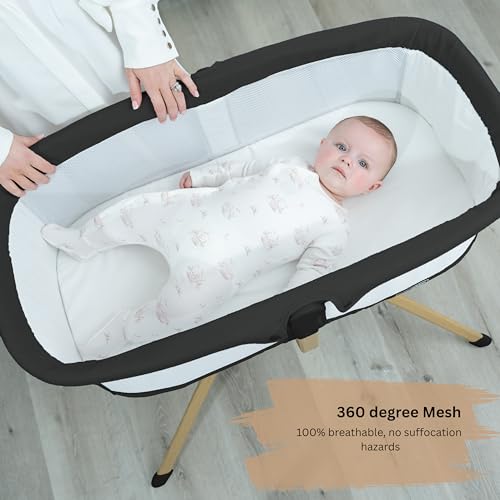 Baby Bassinet with Rocking
