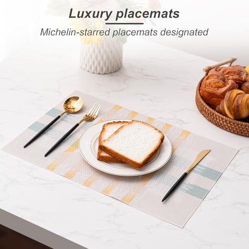 Placemats Set of 4 Washable Indoor (4 Count)