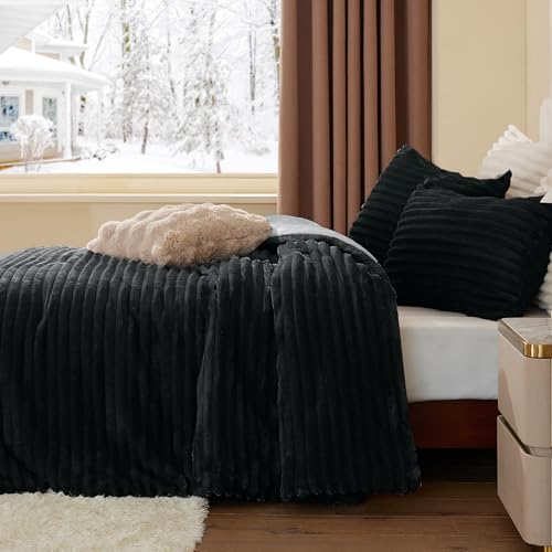 Fleece California King Comforter Set