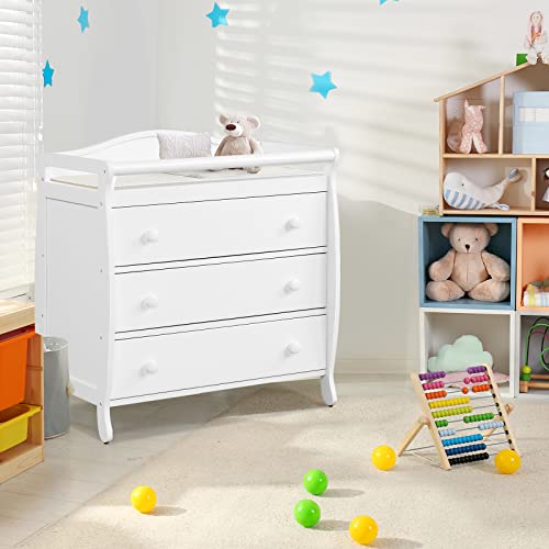 3 Drawer Changing Table