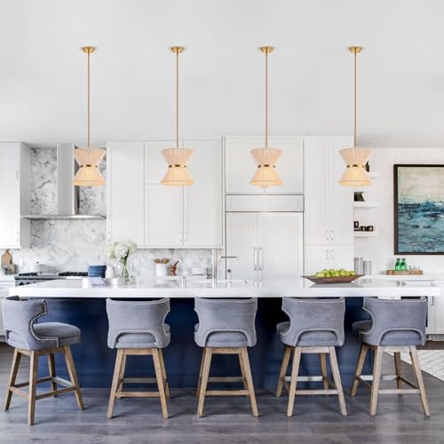 Hand Woven Boho Pendant Light Coastal Mini Modern Chandelier Adjustable Transitional Minimalist Pendant Lighting Fixtures for Kitchen Island Dining Room