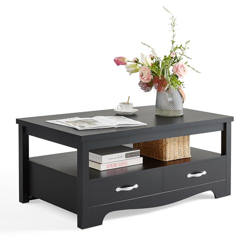 Farmhouse Coffee Table with Storage