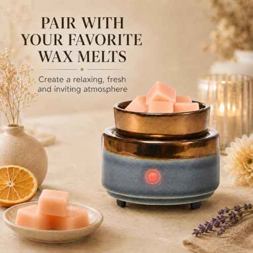 Ceramic Wax Melt Warmer Electric Wax Warmer for Scented Wax Cubes