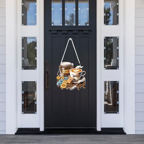DIY Coffee Beans Diamond Painting Hanging Ornament