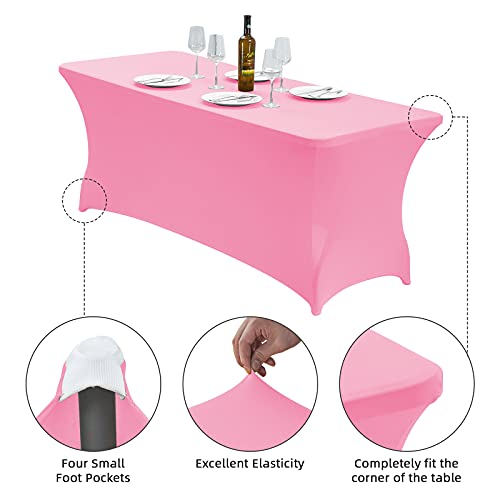 8FT Stretch Spandex Fitted Tablecloth