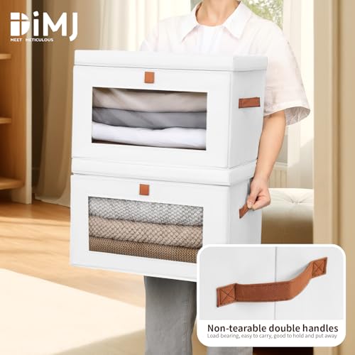 Storage Bins with Lids (4 Count)