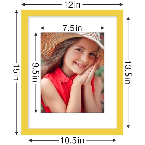 11x14 Picture Frames Set of 9 for Wall Mounting (9 Count)
