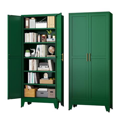Green Metal Storage Cabinet