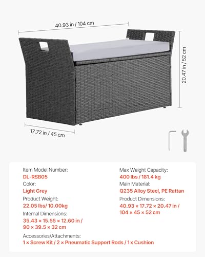 Outdoor Storage Bench