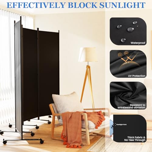 Room Divider Privacy Screens (4 Count)