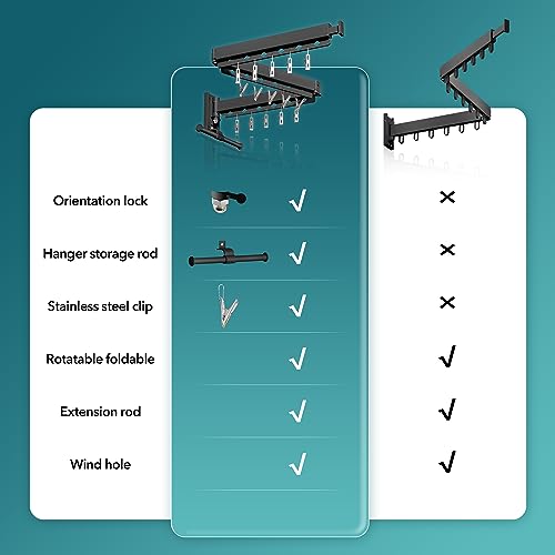 Wall Mounted Clothes Hanger